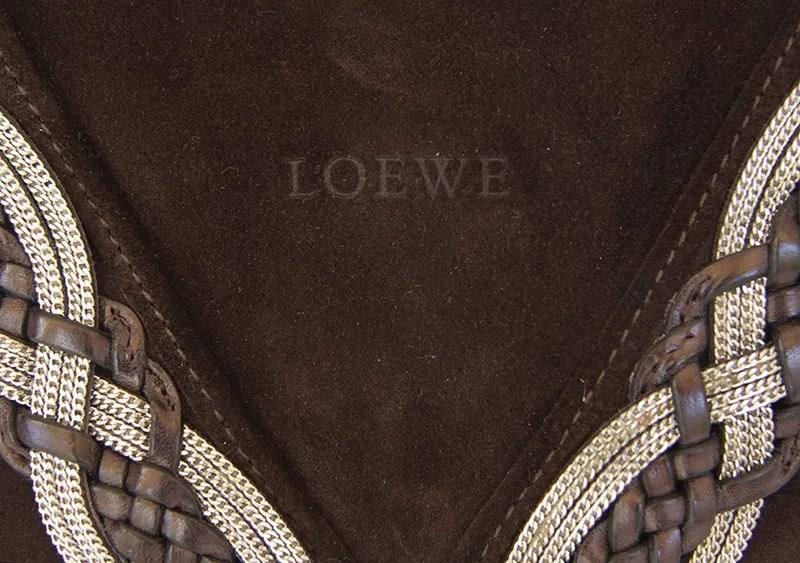 Loewe bolso ante marrón