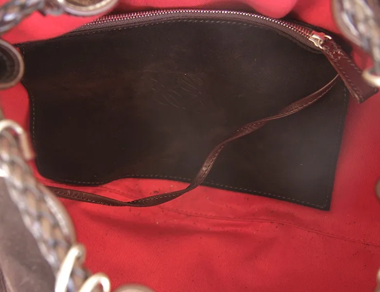 Loewe bolso ante marrón