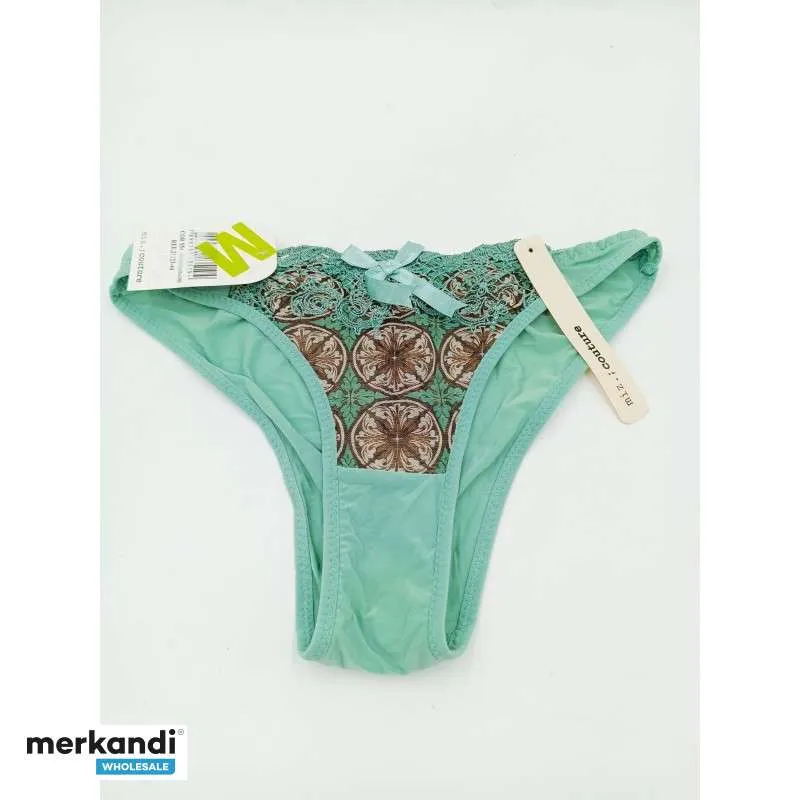 LOTE DE ROPA INTERIOR FEMENINA  DIVERSIDAD Y CALIDAD EN MARCAS EUROPEAS