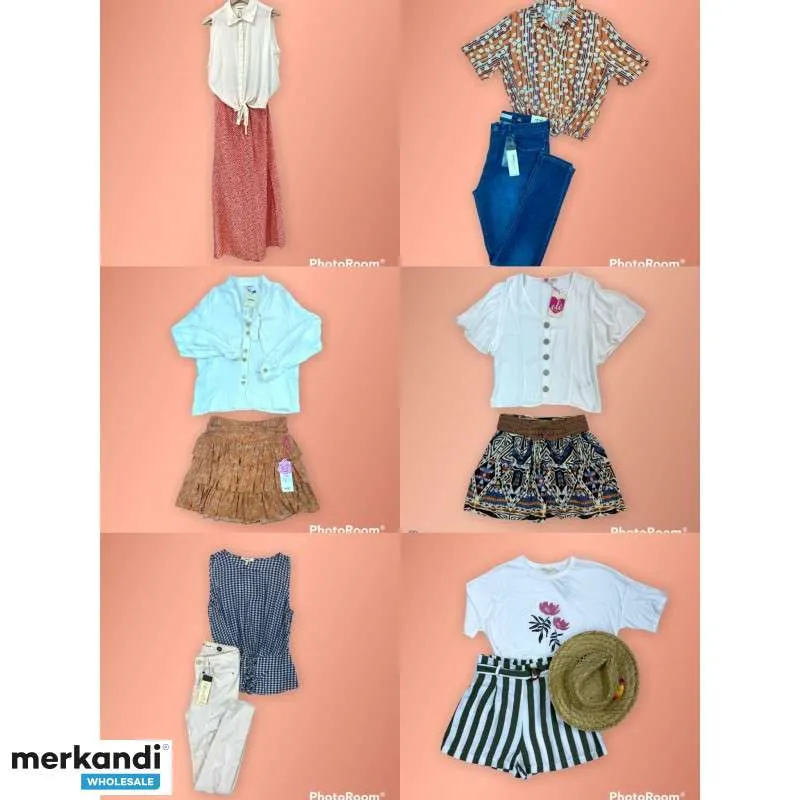 LOTE SURTIDO ROPA Y CALZADO FEMENINO VERANO  CALIDAD Y VARIEDAD AL POR MAYOR