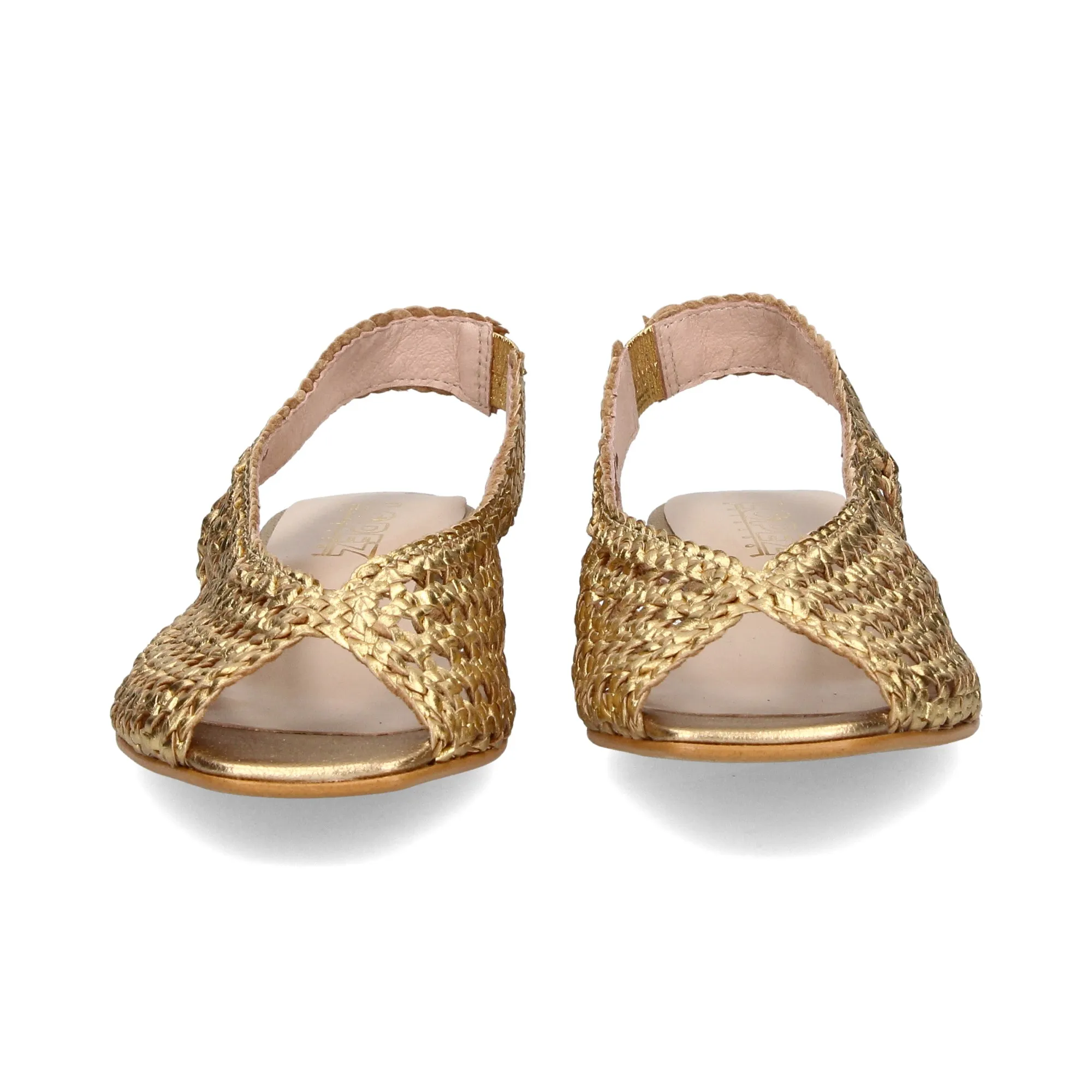 LÓPEZ Zapatos planos de Mujer ORO