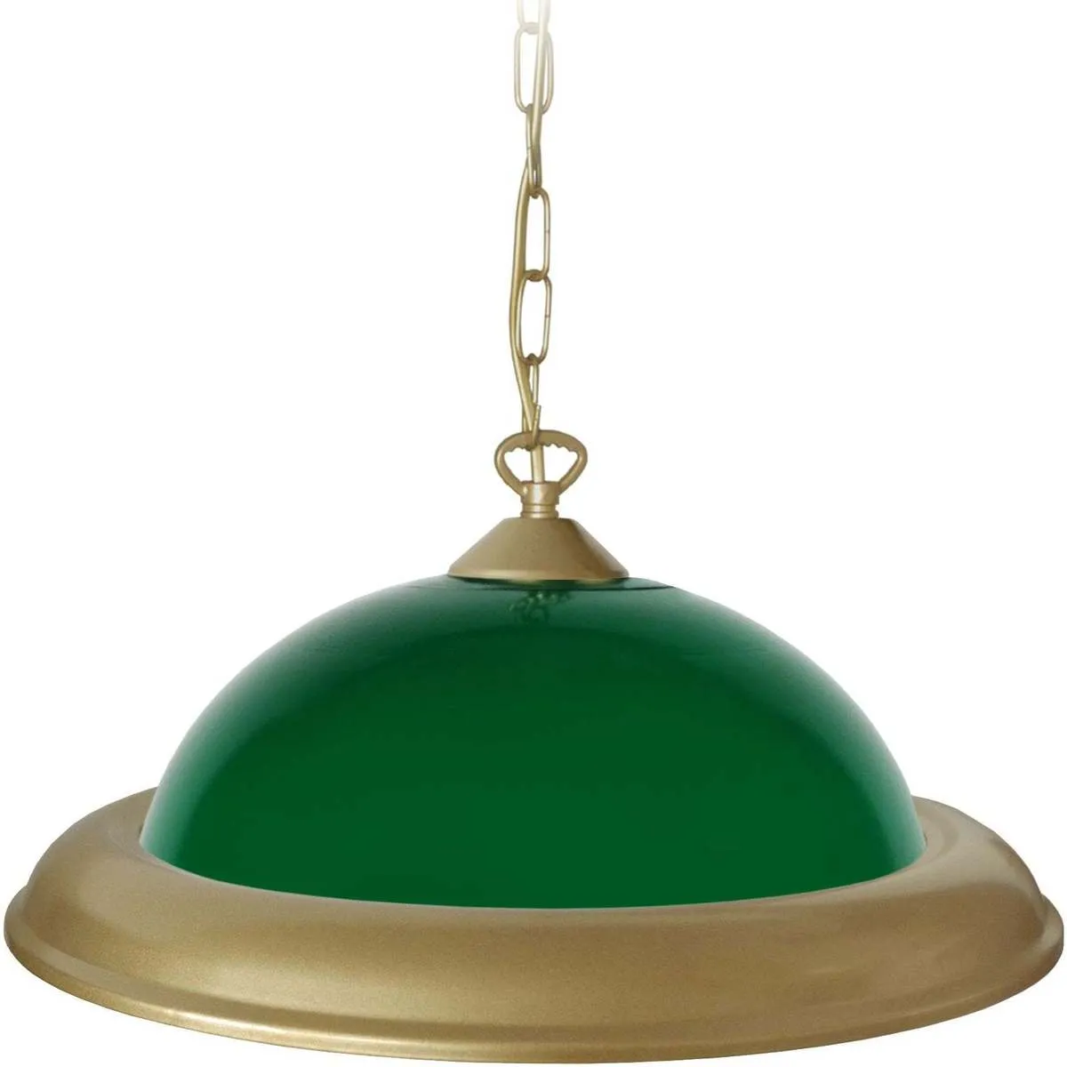 Lámpara colgante redondo metal oro