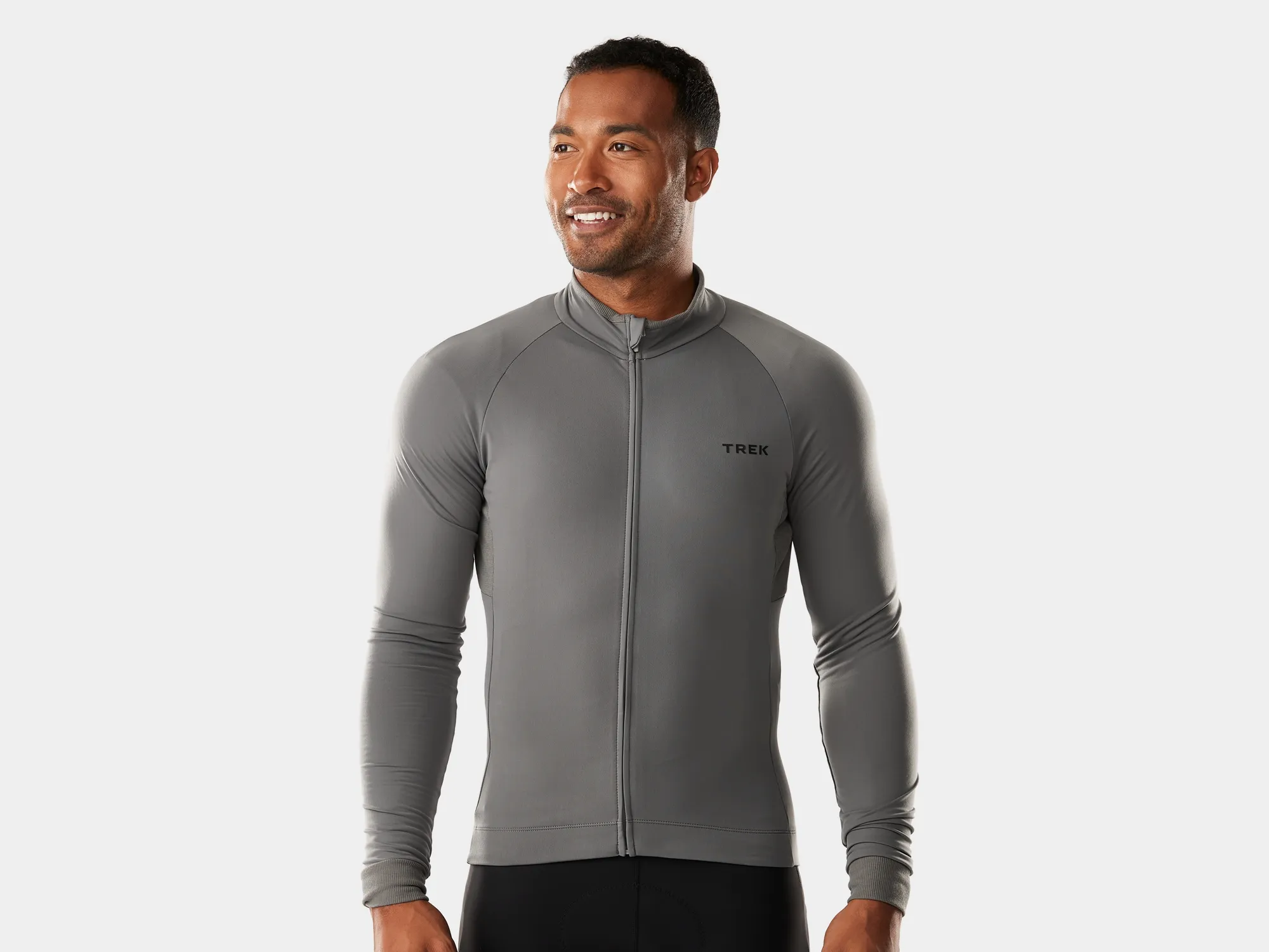 Maillot manga larga Trek Circuit Thermal L Charcoa