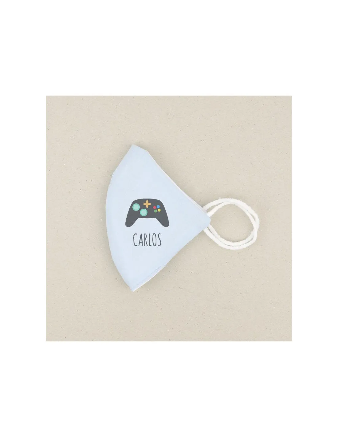 Mascarilla higiénica mediana Consola personalizada de Mi Pipo