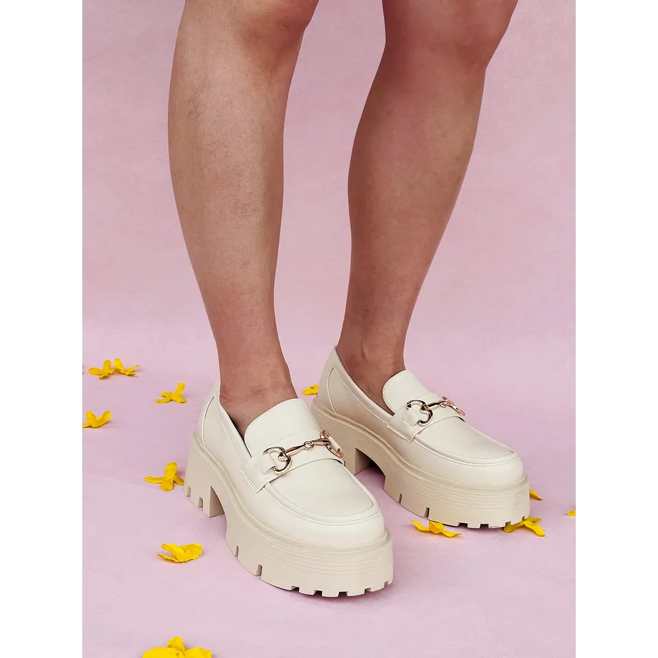 Mocasín 2373 Moda Beige