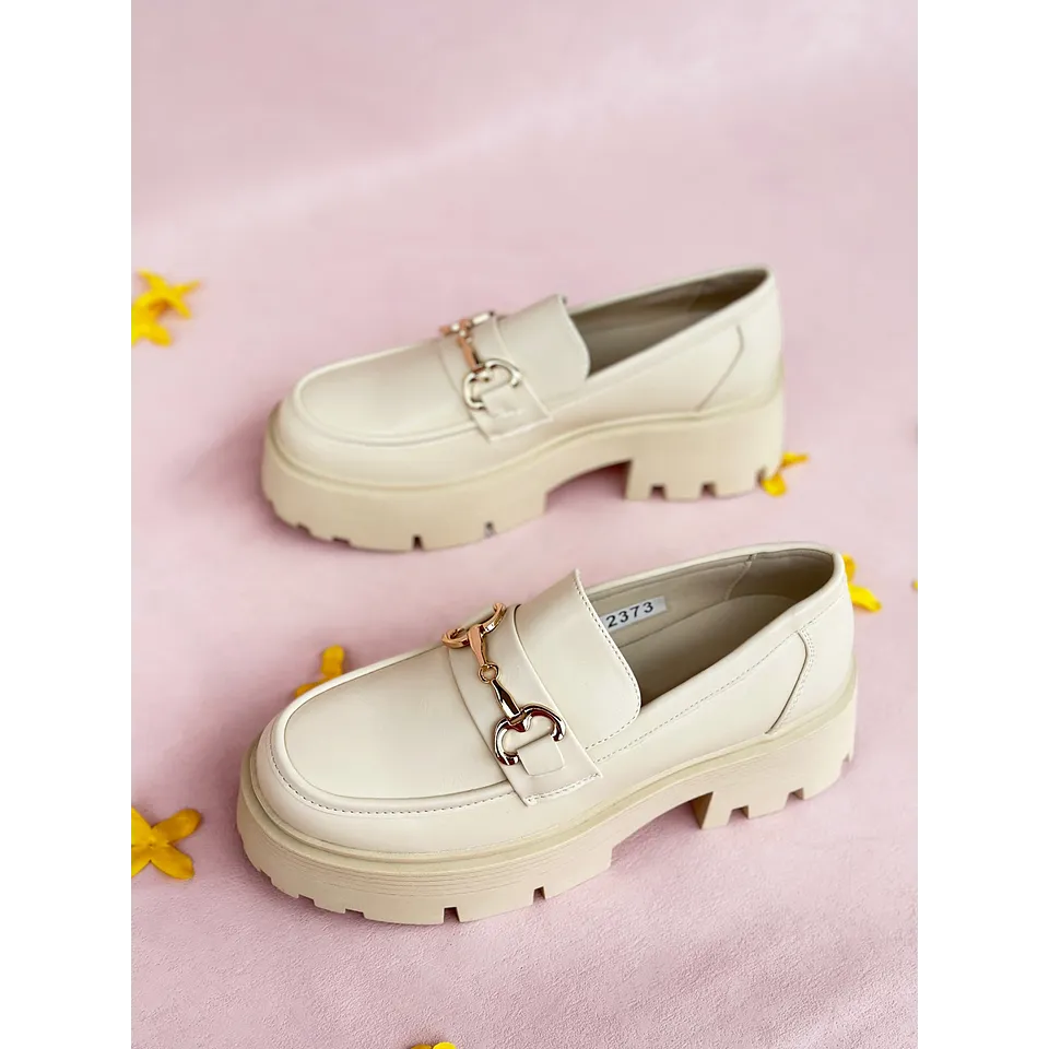 Mocasín 2373 Moda Beige