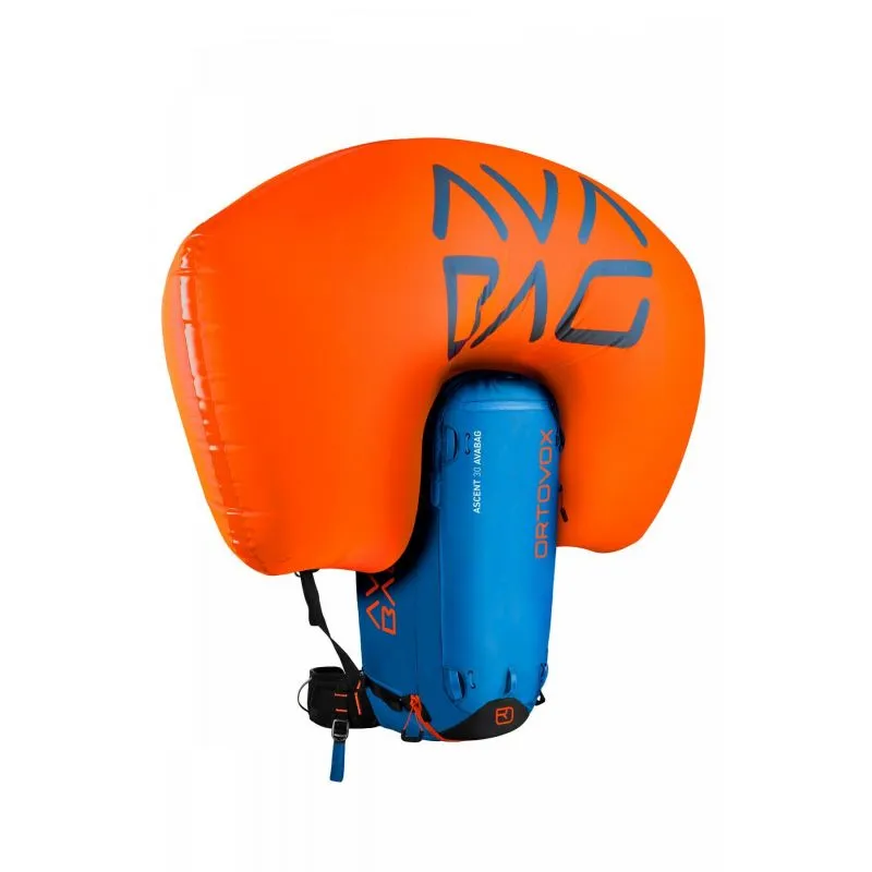 MOCHILA AIRBAG ORTOVOX ASCENT 28 S AVABAG CON AVABAGUNIT (NEGRO ANTRACITA)