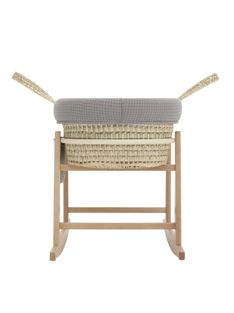 MOISES BEBE MIO CUCO + PATAS MICHIGAN SQUARE IN GREY/GREY 49x80x61 CM