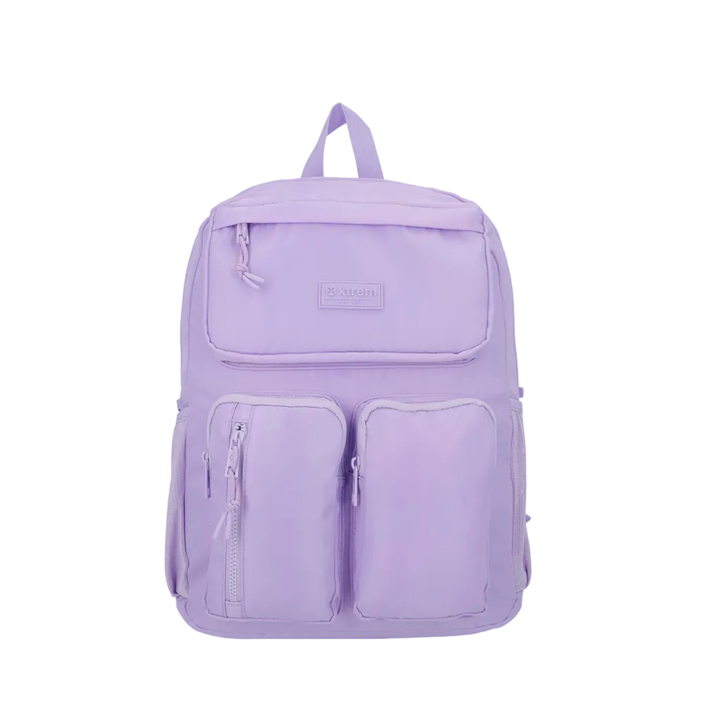 Morral para laptop 15 de mujer Queens morado