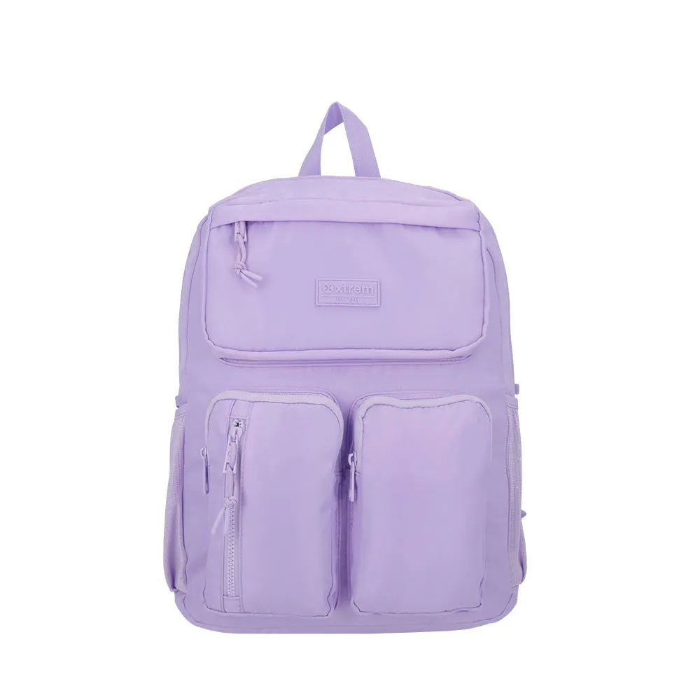 Morral para laptop 15 de mujer Queens morado