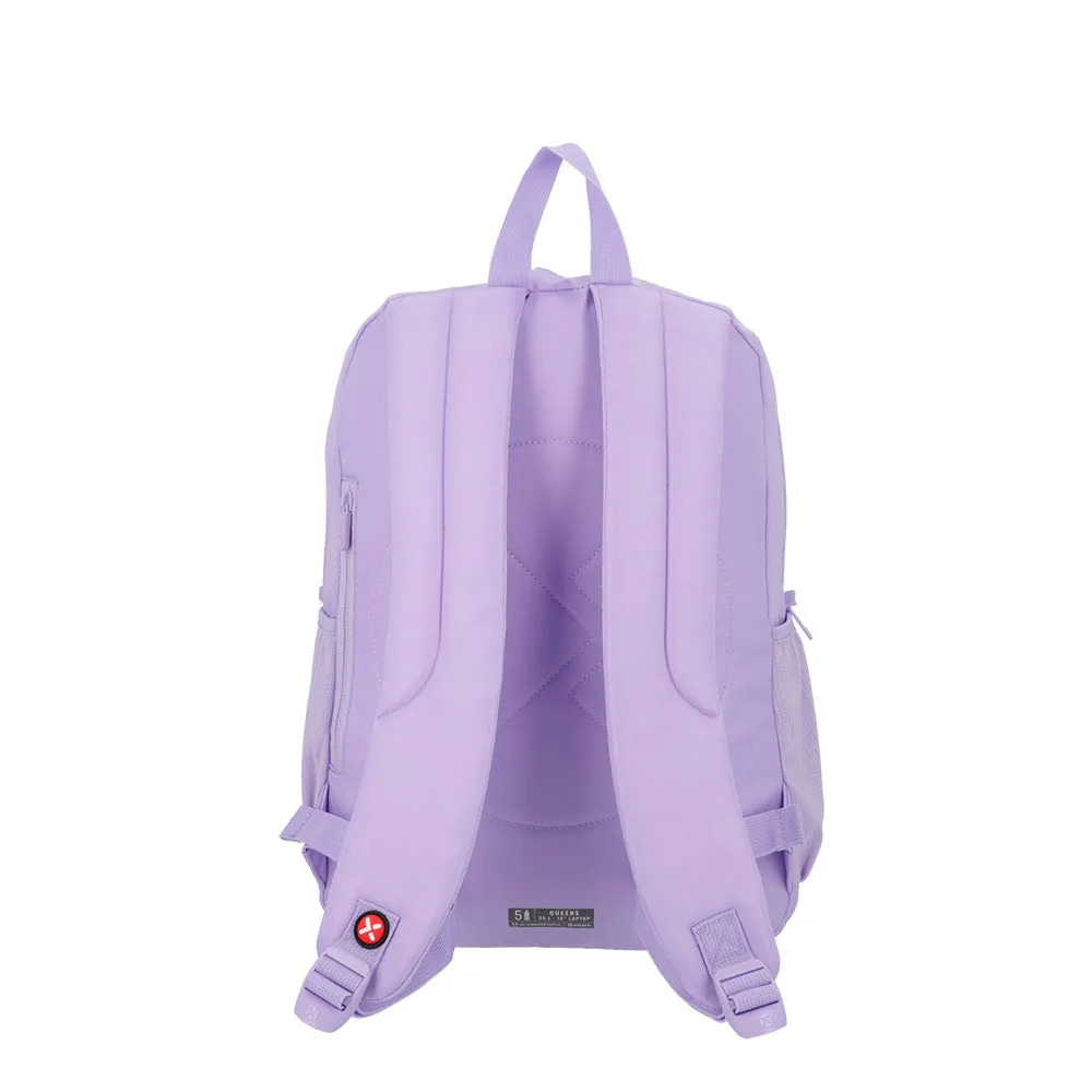 Morral para laptop 15 de mujer Queens morado