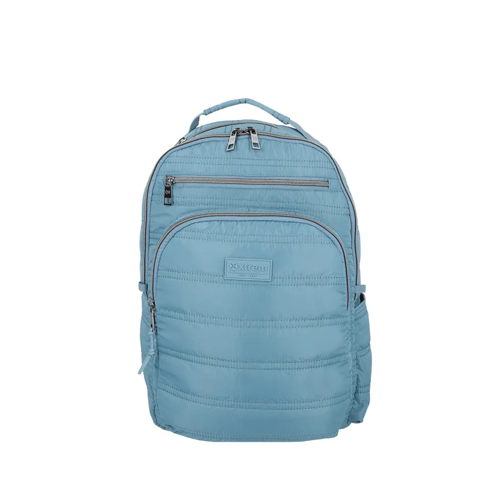 Morral para laptop 15 de mujer Vermont azul