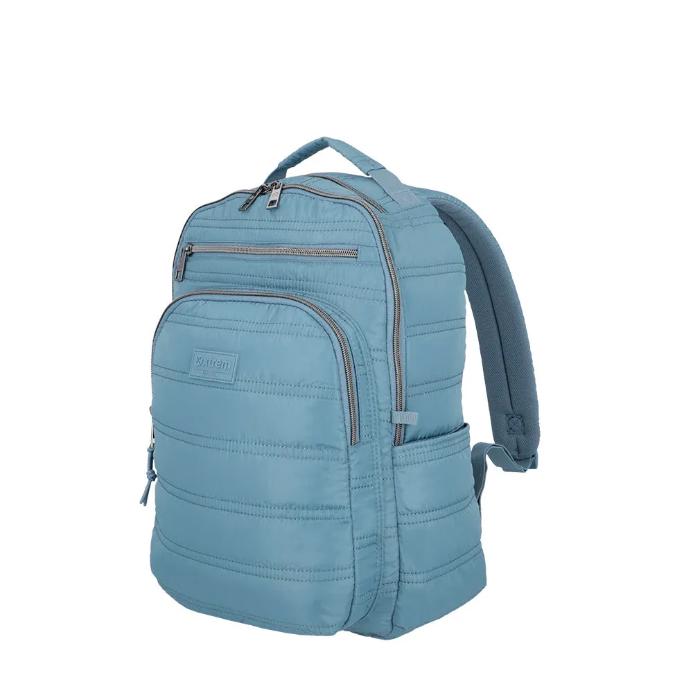 Morral para laptop 15 de mujer Vermont azul