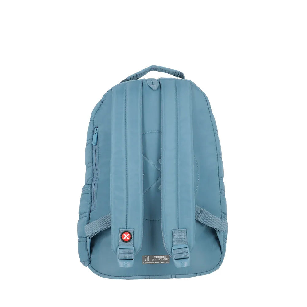 Morral para laptop 15 de mujer Vermont azul