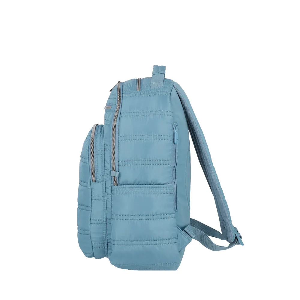 Morral para laptop 15 de mujer Vermont azul