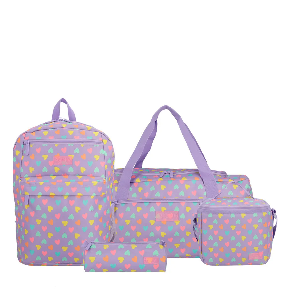 Morral para nias megapack 2.0 morado