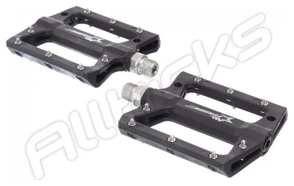 MSC Par de pedales planos de nailon MSC Negro