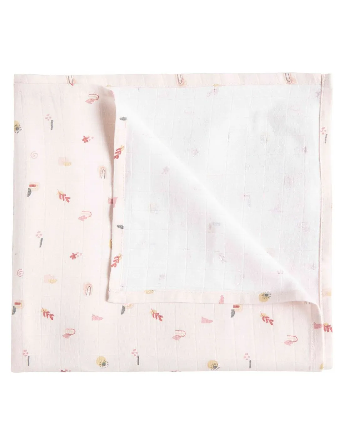 Muselina Luma rosa 110x110