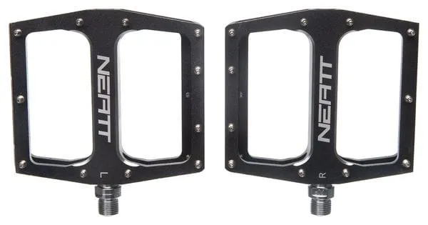 Neatt Par de Pedales Planos Neatt Attack V2 XL 11 Pines Negro