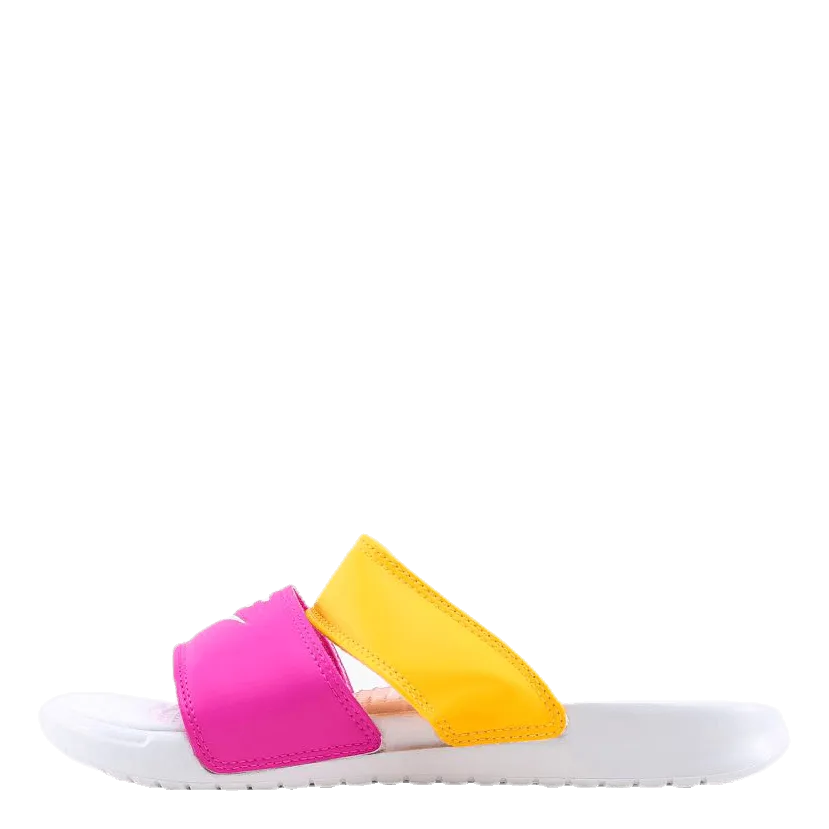 Nike Bennassi Duo Ultra Slide Pink/White/Yellow