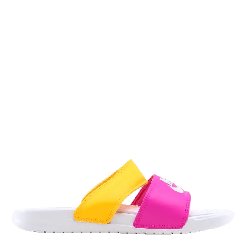 Nike Bennassi Duo Ultra Slide Pink/White/Yellow