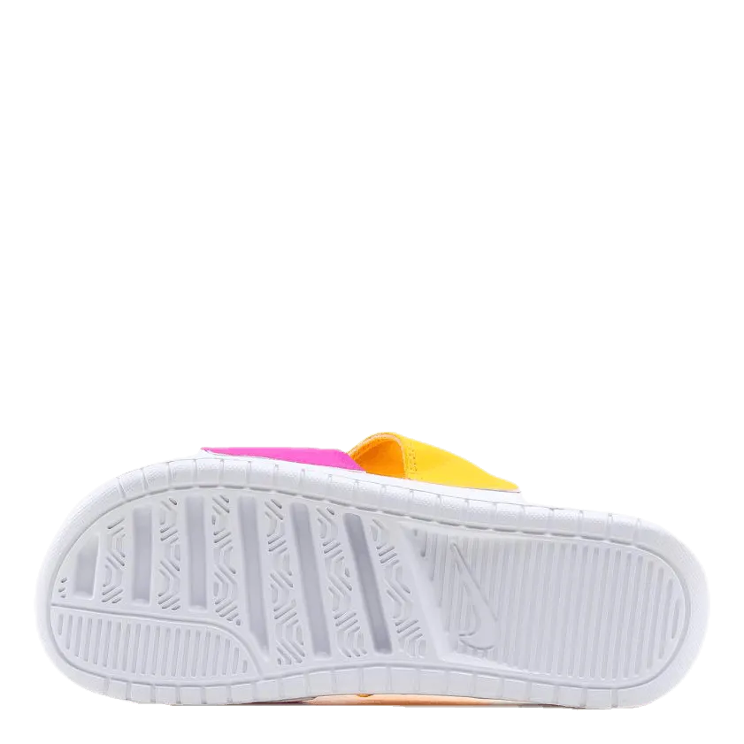 Nike Bennassi Duo Ultra Slide Pink/White/Yellow