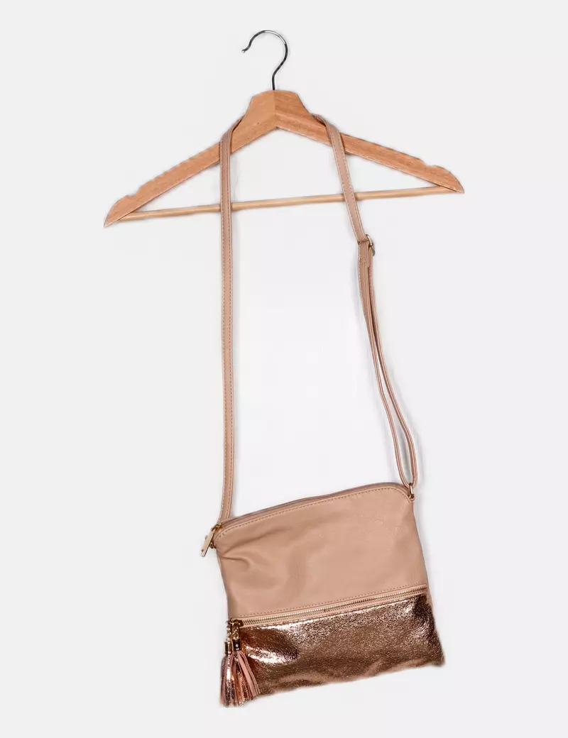 NoName Bandolera beige casual