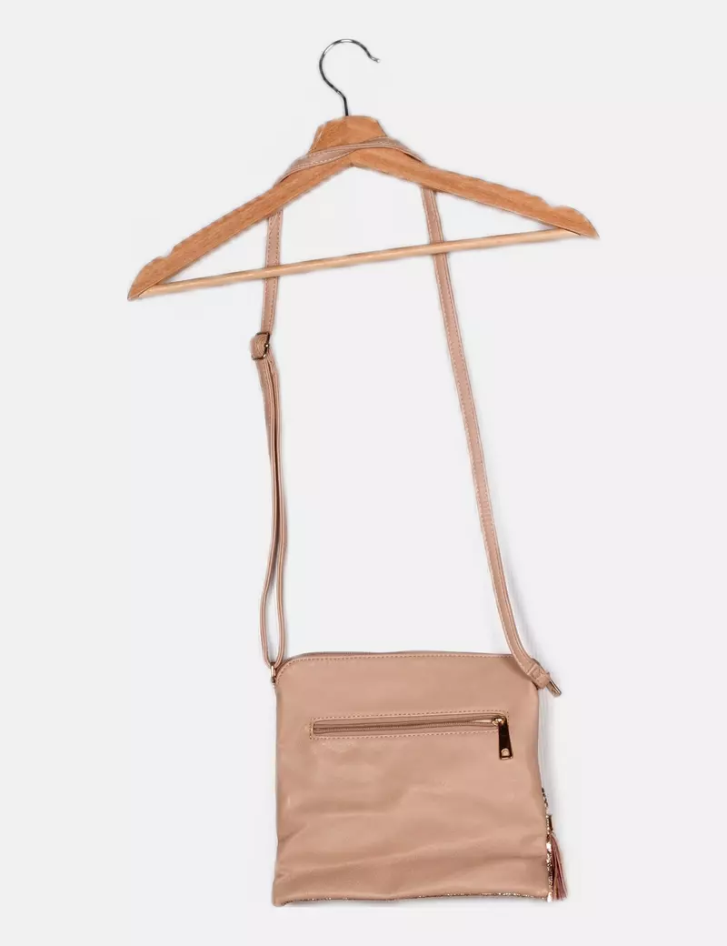 NoName Bandolera beige casual