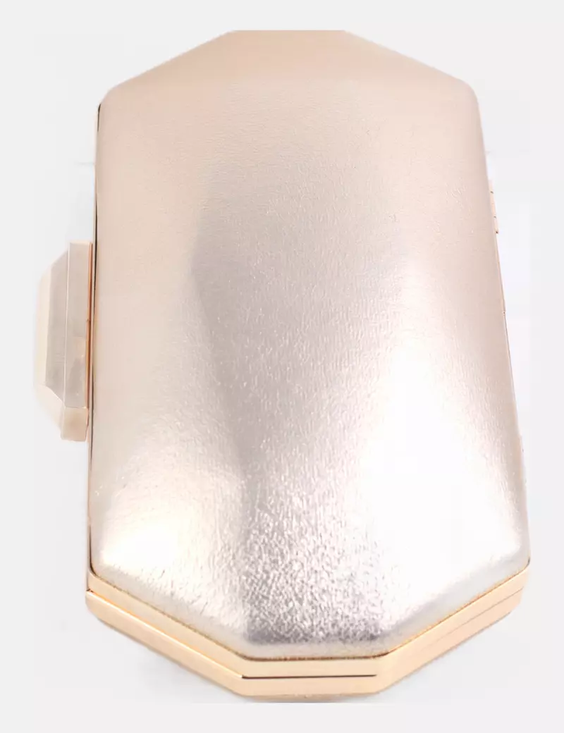NoName Bolso mano dorado