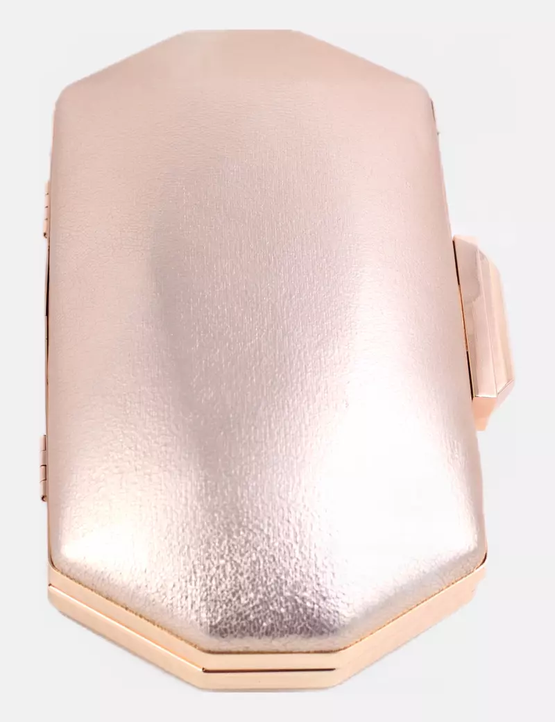 NoName Bolso mano dorado