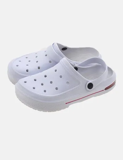NoName Zueco blanco casual