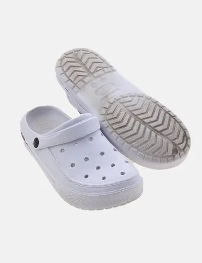 NoName Zueco blanco casual
