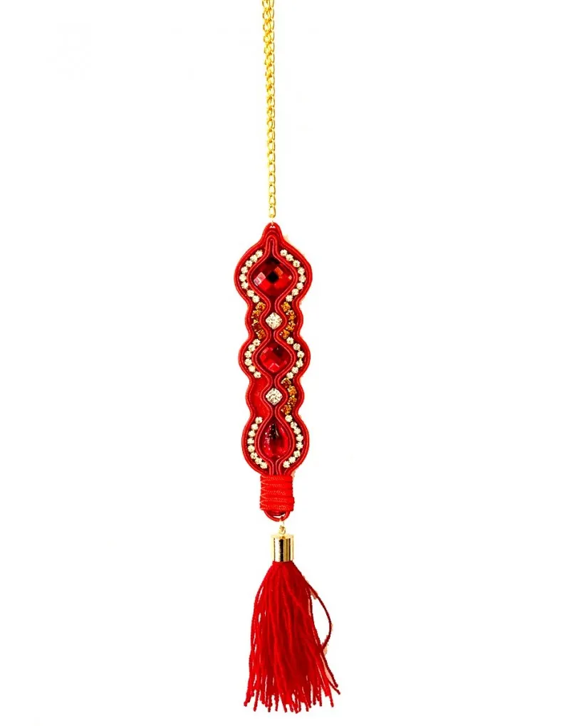 ORIGINALES COLGANTES ROJOS DE MODA