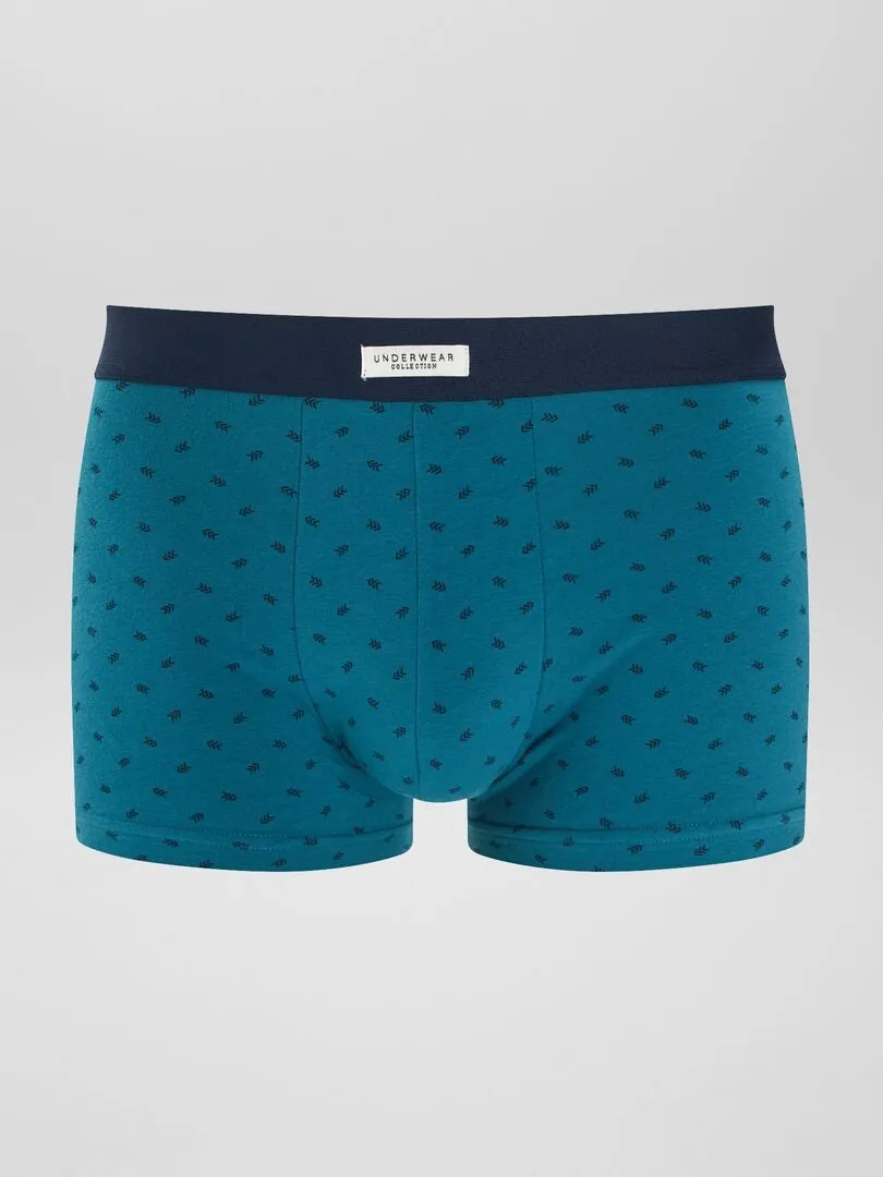 PACK DE 3 BOXERS ELáSTICOS  AZUL