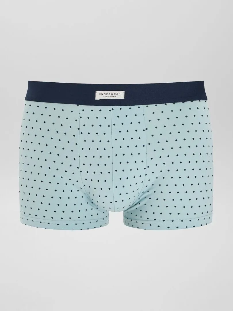 PACK DE 3 BOXERS ELáSTICOS  AZUL