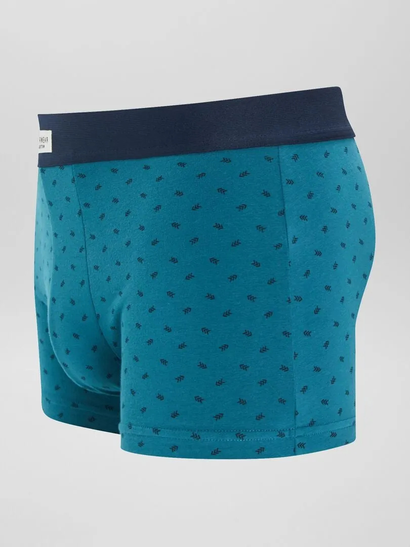 PACK DE 3 BOXERS ELáSTICOS  AZUL