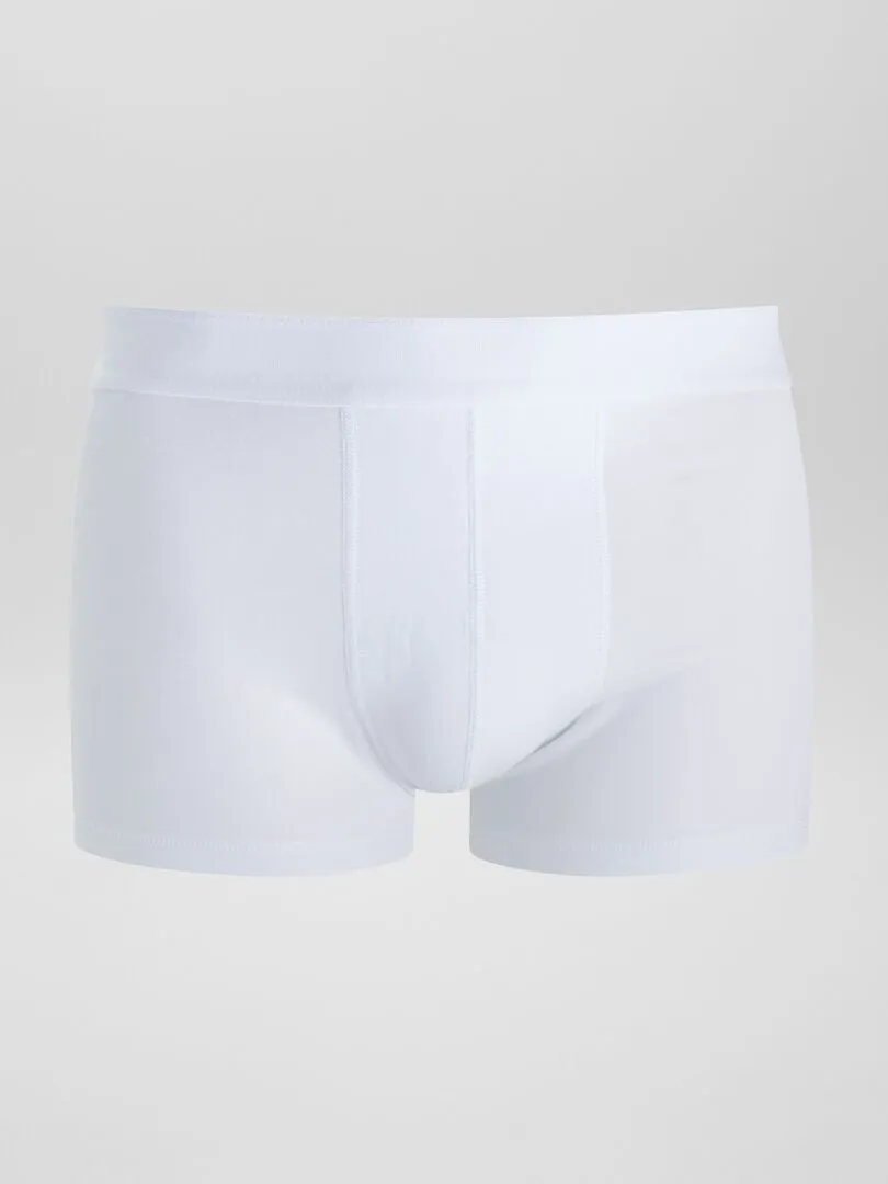 PACK DE 3 BOXERS LISOS  BLANCO