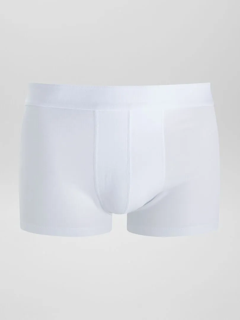 PACK DE 3 BOXERS LISOS  BLANCO