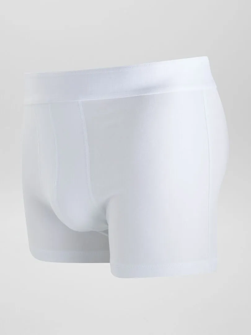 PACK DE 3 BOXERS LISOS  BLANCO