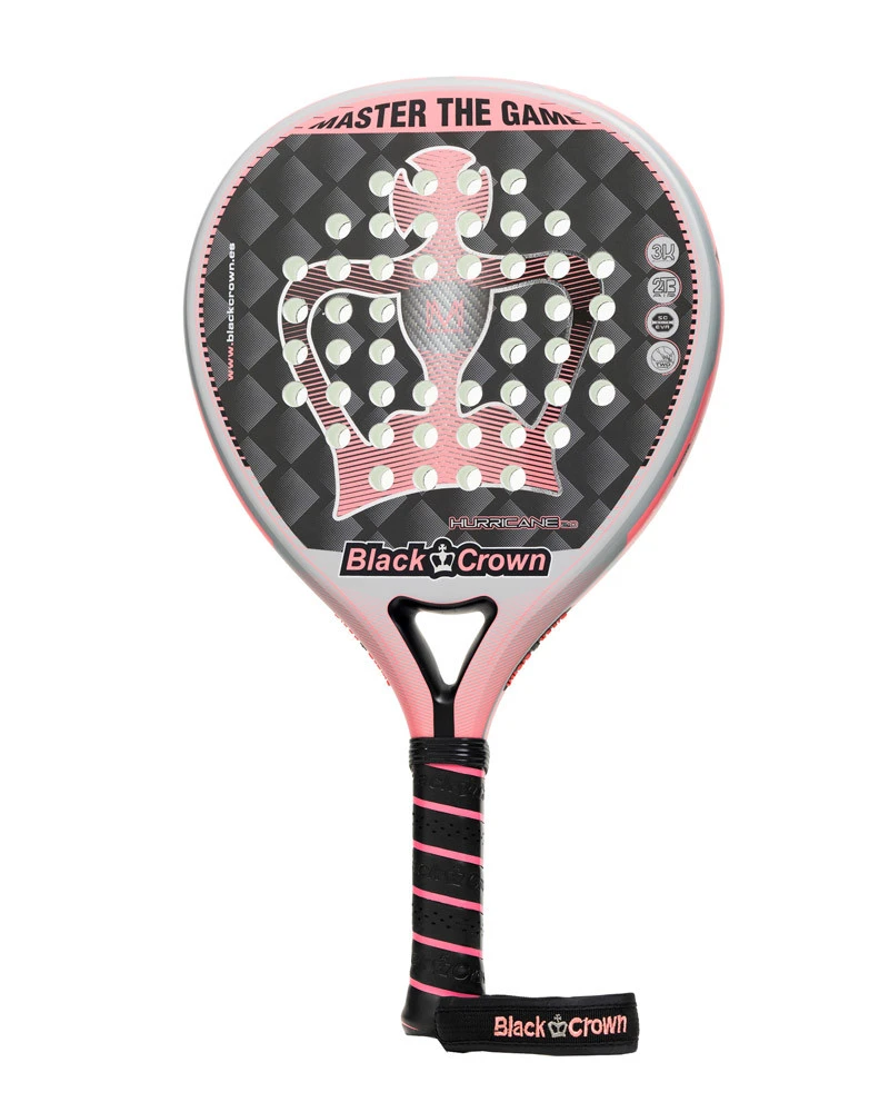 Pala de padel Black Crown Hurricane 2.0