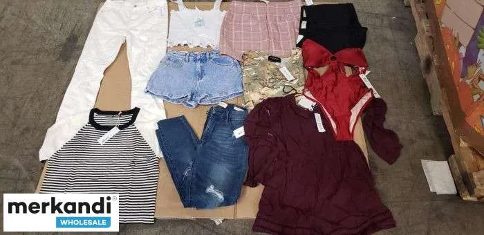 Paletas de ropa mixta al por mayor Pacsun 100pcs