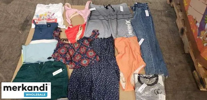 Paletas de ropa mixta al por mayor Pacsun 100pcs