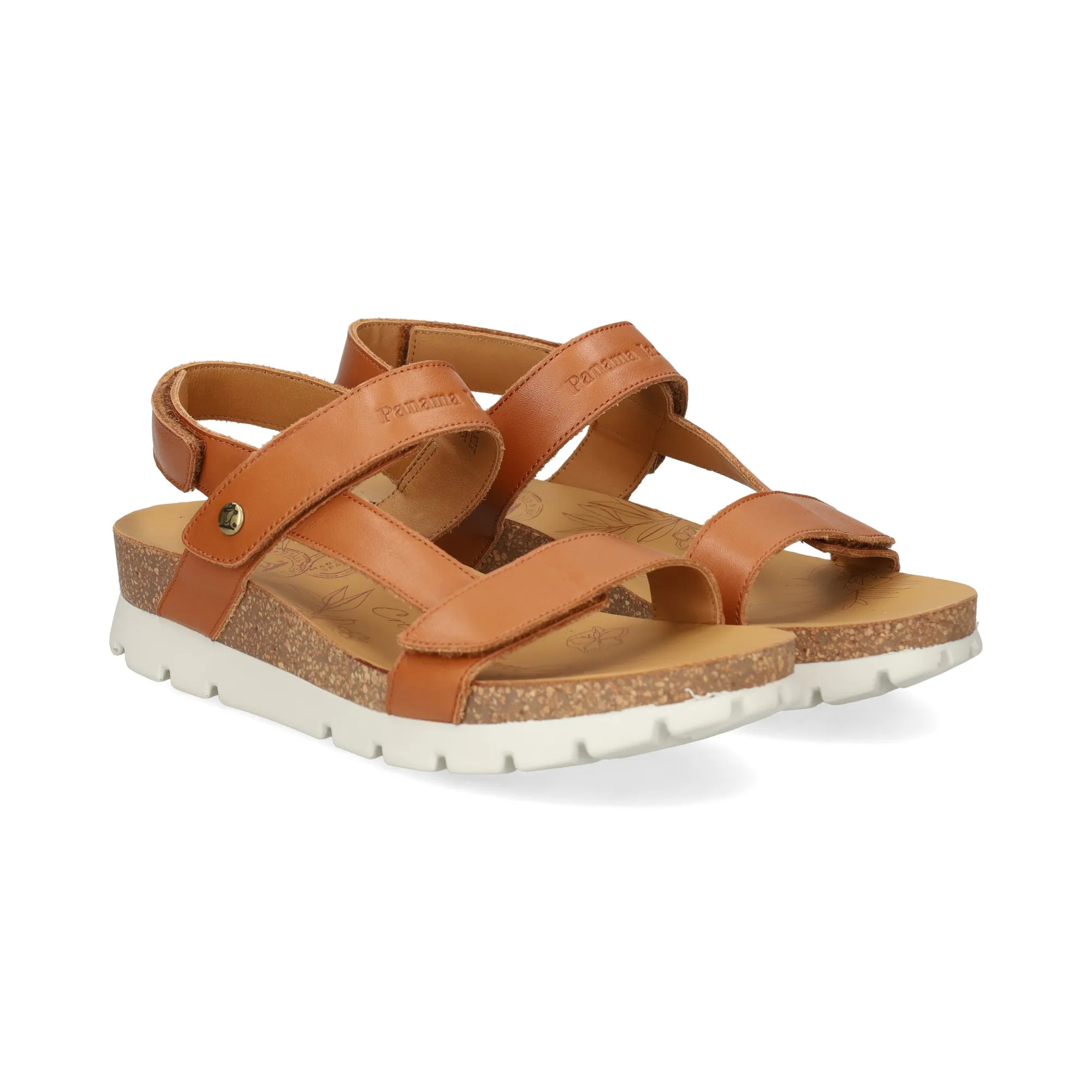 PANAMA JACK Sandalias planas de Mujer B7 CUERO
