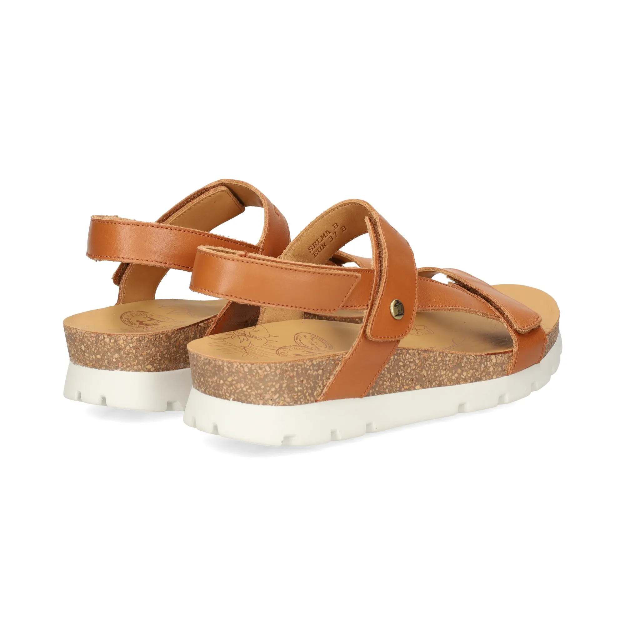 PANAMA JACK Sandalias planas de Mujer B7 CUERO
