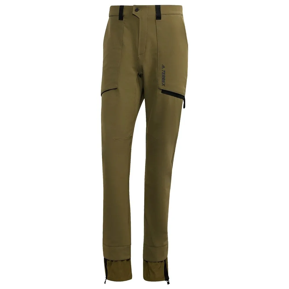Pantalón de trekking adidas Yearound SS Pants Olive Focus