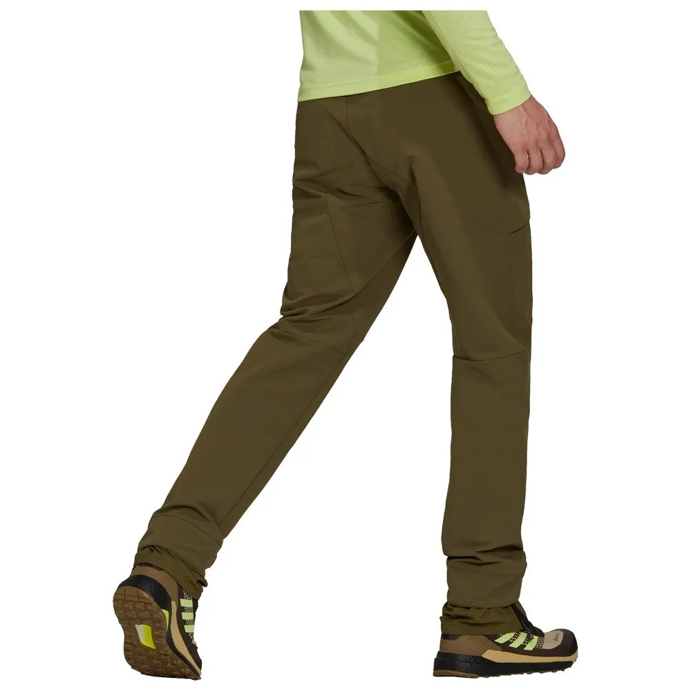 Pantalón de trekking adidas Yearound SS Pants Olive Focus