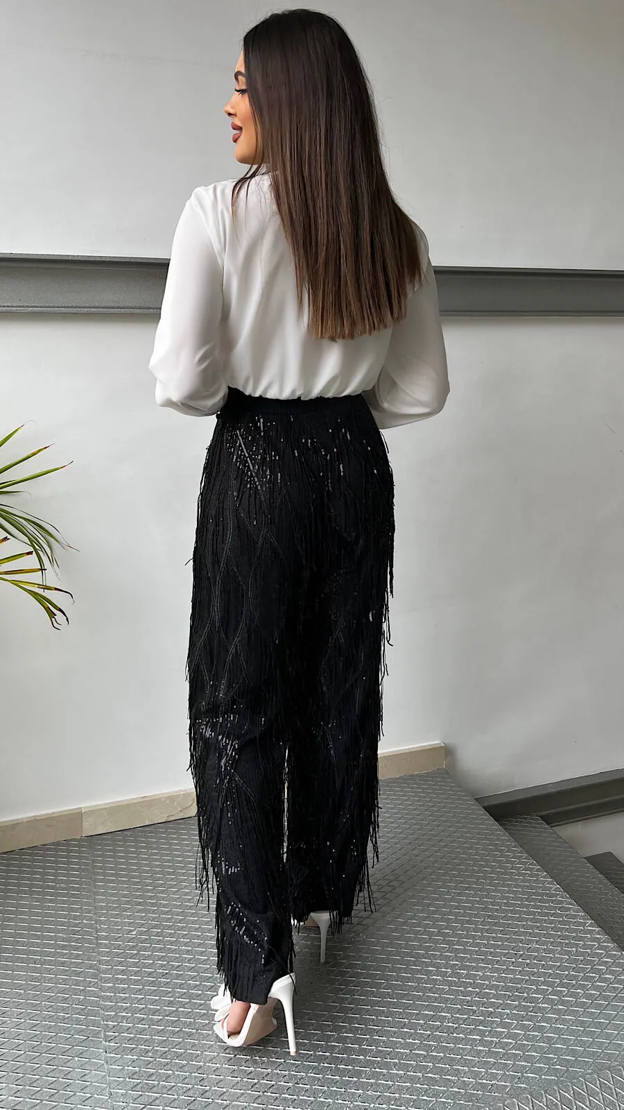Pantalón Flecos Joya