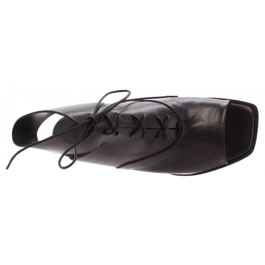 PANTANETTI Zapatos Mujer Sandalia Tacon 12402G Sanelle Nero Piel Negro Nuevos