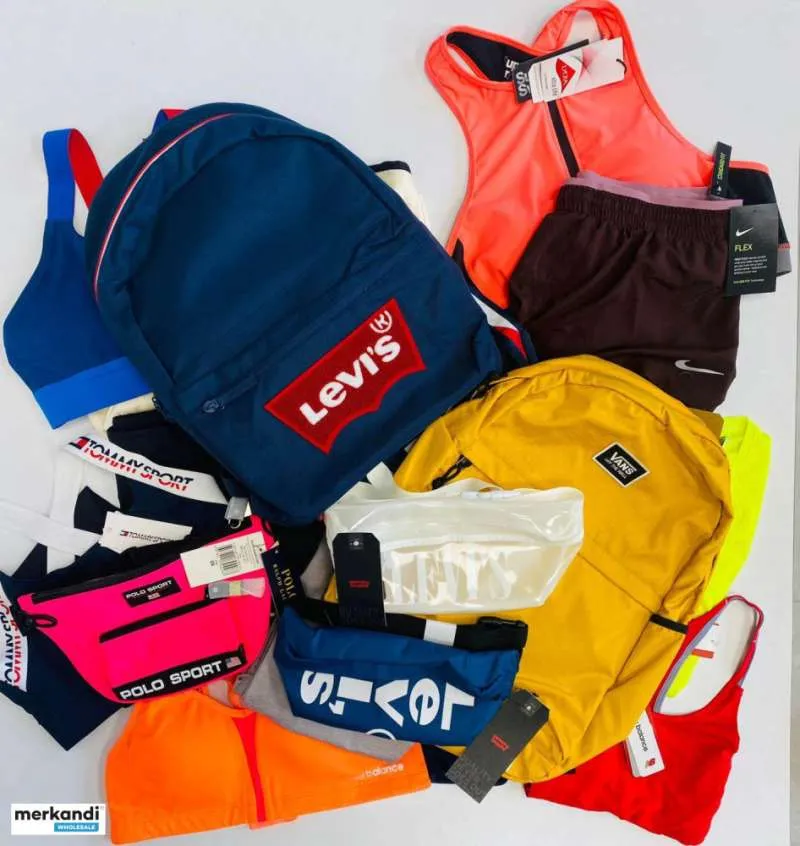 PAQUETE DE ROPA DEPORTIVA  NIKE, TH, NB, LEVI'S  NUEVO 2023