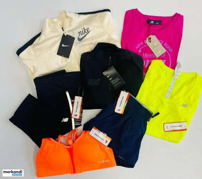 PAQUETE DE ROPA DEPORTIVA  NIKE, TH, NB, LEVI'S  NUEVO 2023